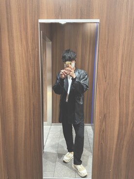 KO_HE@相互フォロバ100%さん（メンズ・174cm）の春コーディネート