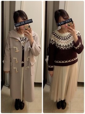 Doux Archives ドゥアルシーヴ のダッフルコートを使ったコーディネート一覧 Wear