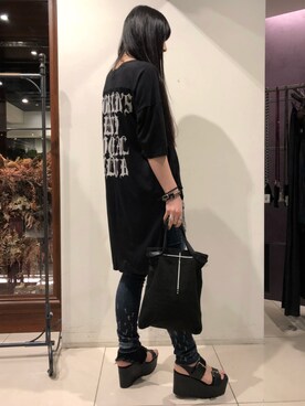 照井千尋さん（レディース・163cm）の夏コーディネート