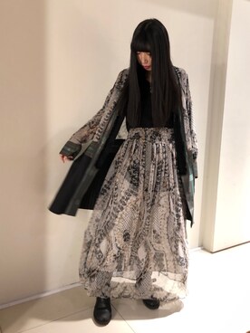 照井千尋さん(レディース・163cm)の秋コーディネート