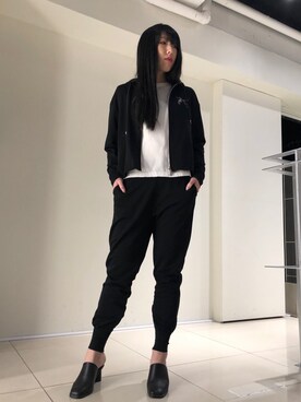 照井千尋さん（レディース・163cm）の春コーディネート