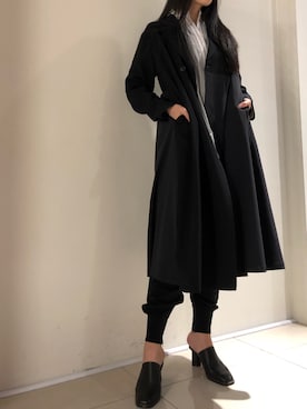 照井千尋さん（レディース・163cm）の春コーディネート