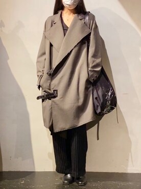 照井千尋さん（レディース・163cm）の秋コーディネート