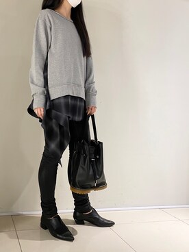 照井千尋さん(レディース・163cm)の秋コーディネート