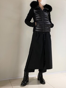 「WOOLRICH（ウールリッチ）のアイテム（ジャケット/アウター）」を使った、照井千尋さん（レディース・163cm）の秋コーディネート