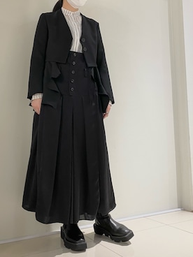 照井千尋さん（レディース・163cm）の春コーディネート