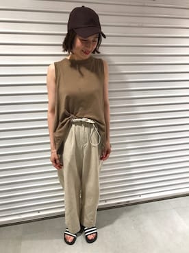 ささきともみさん(レディース・157cm)の夏コーディネート