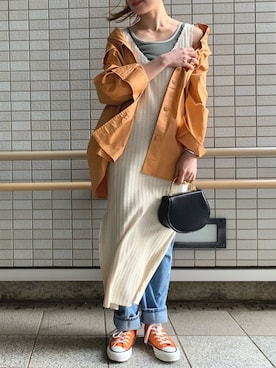 ささきともみさん（レディース・157cm）の春コーディネート