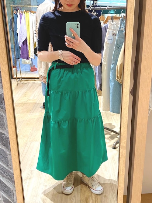 22新商品 グラミチ レオパード プールナイロンティアードスカート 別注 チャオパニック スカート Www Toddlawfirm Com