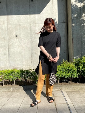 ささきともみさん（レディース・157cm）の夏コーディネート