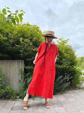 ささきともみさん(レディース・157cm)の夏コーディネート