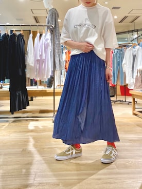 ささきともみさん（レディース・157cm）の夏コーディネート