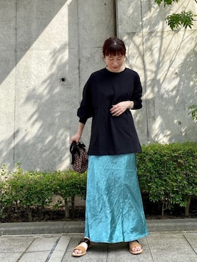 ささきともみさん(レディース・157cm)の夏コーディネート