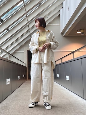 ささきともみさん（レディース・157cm）の秋コーディネート