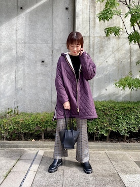 ささきともみさん（レディース・157cm）の秋コーディネート