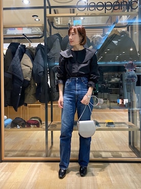 ささきともみさん（レディース・157cm）の秋コーディネート