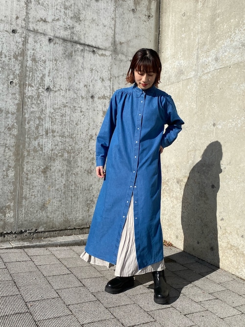 Tomomi Sasaki Ciaopanic Ciaopanicのシャツワンピースを使ったコーディネート Wear