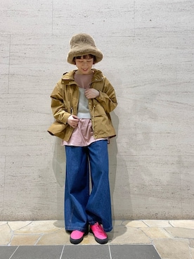 ささきともみさん（レディース・157cm）の冬コーディネート