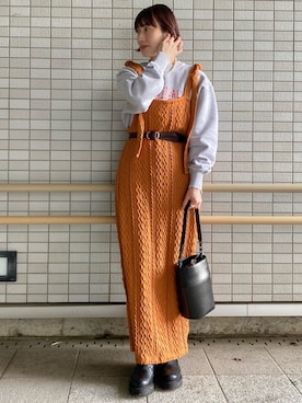 ささきともみさん(レディース・157cm)の冬コーディネート