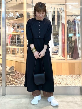 ささきともみさん(レディース・157cm)の春コーディネート