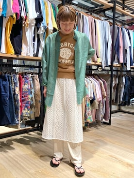 ささきともみさん(レディース・157cm)の春コーディネート