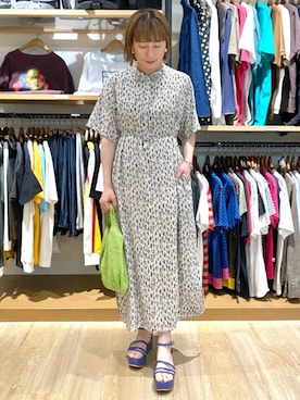 ささきともみさん（レディース・157cm）の春コーディネート
