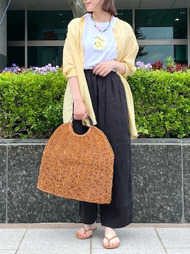 ささきともみさん(レディース・157cm)の夏コーディネート