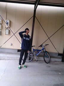 HARE | 水色の柄シャツ(シャツ/ブラウス)