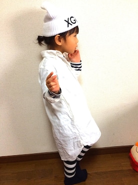 ○nina○さん（キッズ・100cm）の冬コーディネート