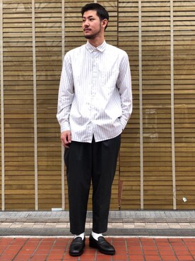 高野 恭平さん（メンズ・177cm）の夏コーディネート