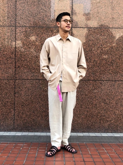 高野 恭平 ユナイテッドアローズ 横浜店 Beauty Youth United Arrowsのサンダルを使ったコーディネート Wear