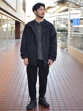 高野 恭平さん(メンズ・177cm)の冬コーディネート