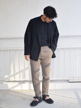 高野 恭平さん（メンズ・177cm）の夏コーディネート