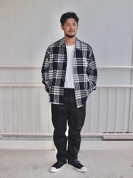 高野 恭平さん（メンズ・177cm）の秋コーディネート