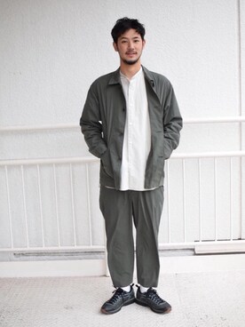 高野 恭平さん（メンズ・177cm）の秋コーディネート