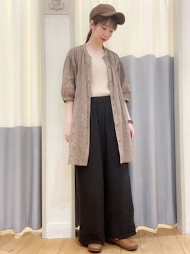 つぼもとまいさん（レディース・160cm）の夏コーディネート