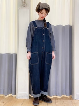 つぼもとまいさん（レディース・160cm）の秋コーディネート