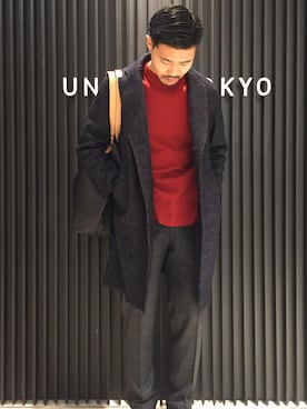 Shintaro Shinagawaさん（メンズ・182cm）の秋コーディネート
