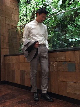 Shintaro Shinagawaさん(メンズ・182cm)の春コーディネート
