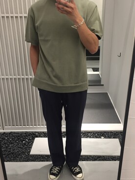 Shintaro Shinagawaさん(メンズ・182cm)の春コーディネート