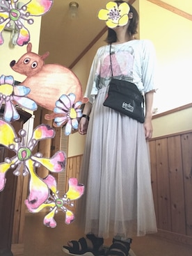 skyinaさん（レディース・156cm）の夏コーディネート