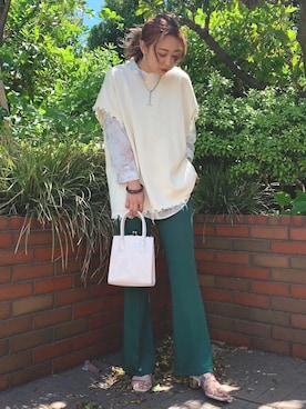 mioさん（レディース・163cm）の春コーディネート