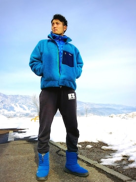 「Original.（オリジナル）のアイテム（ジャケット/アウター）」を使った、U-Tさん（メンズ・187cm）の冬コーディネート