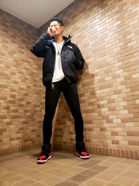 U-Tさん（メンズ・187cm）の冬コーディネート