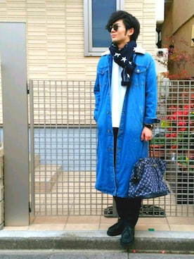 「ZARA（ザラ）のアイテム（ジャケット/アウター）」を使った、ryo _kumamoto_さん（メンズ・178cm）の冬コーディネート