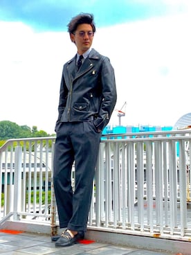 「GTA（ジーティーアー）のアイテム」を使った、ryo _kumamoto_さん（メンズ・178cm）の夏コーディネート