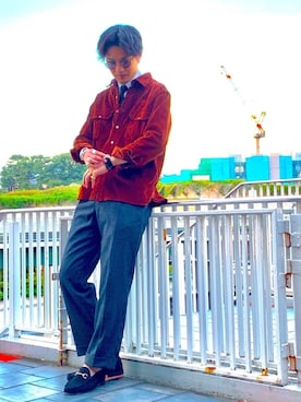 「ascot（アスコット）のアイテム」を使った、ryo _kumamoto_さん（メンズ・178cm）の夏コーディネート