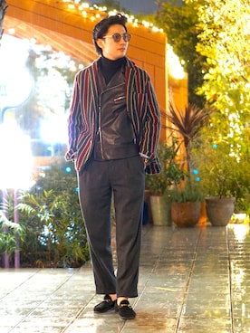 「GTA（ジーティーアー）のアイテム」を使った、ryo _kumamoto_さん（メンズ・178cm）の冬コーディネート