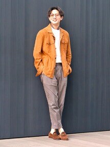EMMETI（エンメティ）の「EMMETI / 別注 SINCLEA スエード シャツ 