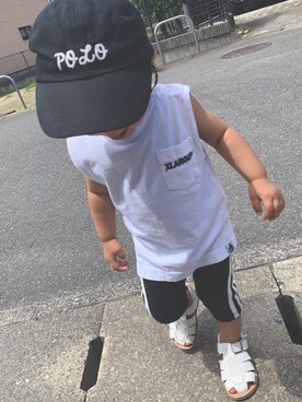 Haluさん（キッズ・80cm）の夏コーディネート